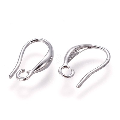Brass Earring Hooks KK-L177-29P-1