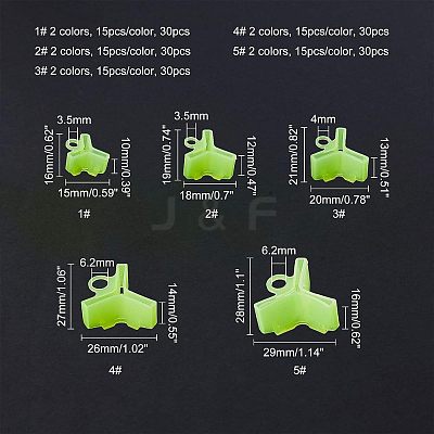 ABS Plastic Fishing Hook Bonnets Treble Hook Covers KY-FH0001-01-1