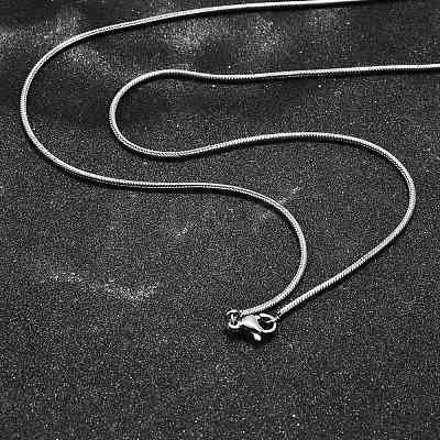Non-Tarnish Adjustable 304 Stainless Steel Slider Necklaces NJEW-L156-004P-1