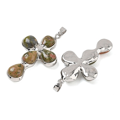 Natural & Synthetic Mixed Stone Pendants GG-CBA9F30-02P-1