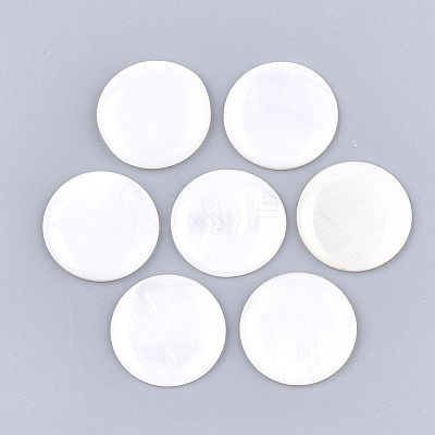 Freshwater Shell Cabochons SHEL-T012-14B-1