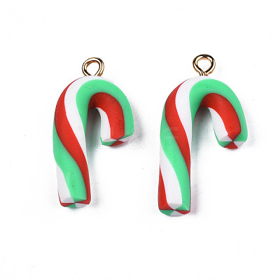 Handmade Polymer Clay Pendants CLAY-N010-052-1