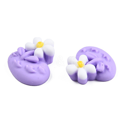 Opaque Resin Cabochons CRES-N022-192-1