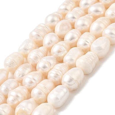 Natural Cultured Freshwater Pearl Beads Strands PEAR-I007-01F-01A-1