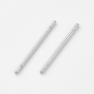 316L Surgical Stainless Steel Stud Earring Findings STAS-E443-34P-A-1