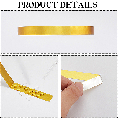 3 Rolls 3 Styles PET Decorative Adhesive Tapes AJEW-CP0009-14A-1