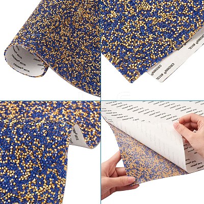 Hot Melting Glass Rhinestone Glue Sheets X-DIY-TAC0184-40H-1
