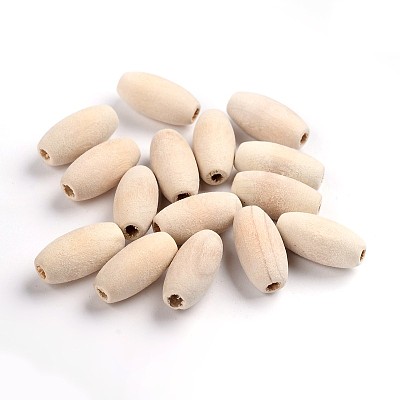 Unfinished Wood Beads X-WOOD-S650-85-LF-1