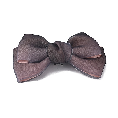 Polyester Bowknot Shoe Decorations AJEW-WH0323-25C-1