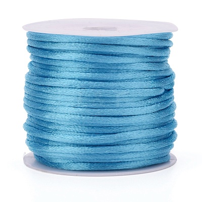 Nylon Satin Rattail Cords NWIR-L006-2mm-11-1