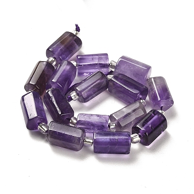 Natural Amethyst Beads Strands G-N327-06-18-1