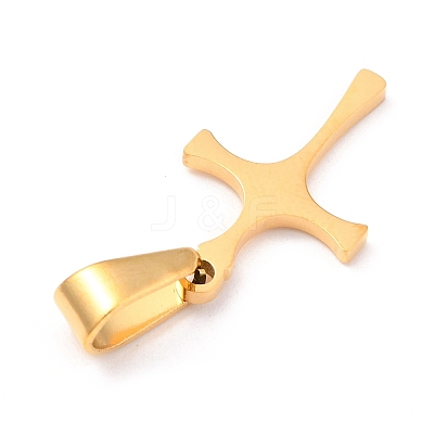 304 Stainless Steel Pendants STAS-H122-03G-1
