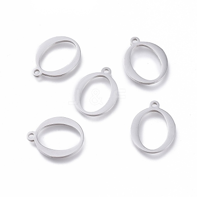 Tarnish Resistant 304 Stainless Steel Charms STAS-K215-16P-1