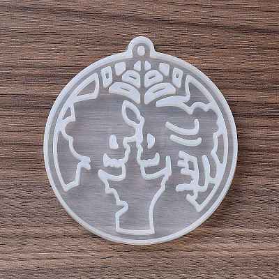 DIY Skull Theme Pendant Silicone Molds SIMO-H010-07B-1