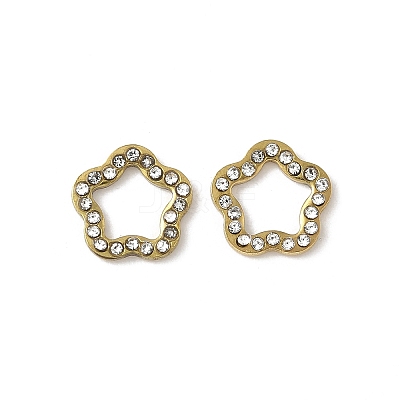 304 Stainless Steel Rhinestone Cabochons STAS-A057-04G-A02-1