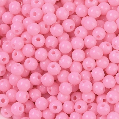 Opaque Acrylic Beads SACR-A007-01C-21-1