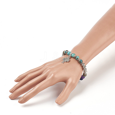 Chakra Jewelry BJEW-JB03829-01-1