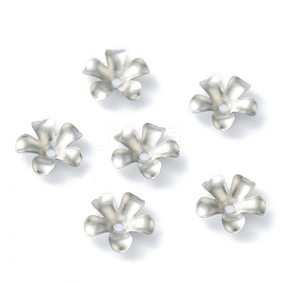 Non-Tarnish 304 Stainless Steel Bead Caps STAS-H149-25P-1
