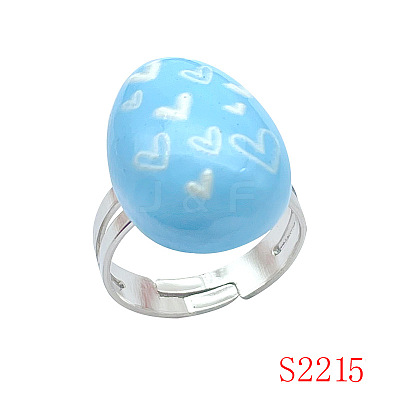 Easter Resin with Iron Finger Rings for Girl FS-WG45AD0-08-1