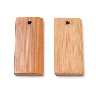 Bamboo Pendants WOOD-WH0098-47-1