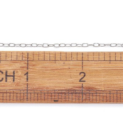 Tarnish Resistant 304 Stainless Steel Cable Chains CHS-L024-013B-1