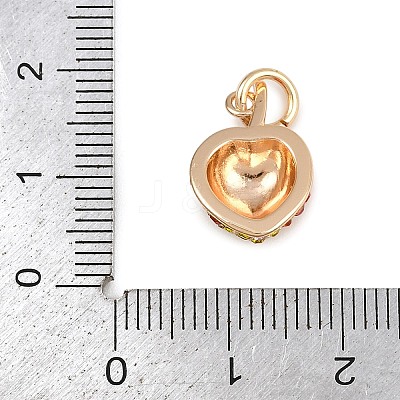 Brass Rhinestone Pendants LS-KK-B145-02G-02-1