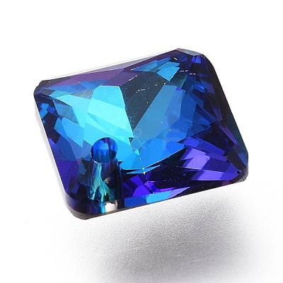 Glass Rhinestone Pendants RGLA-A024-D03-M1-1