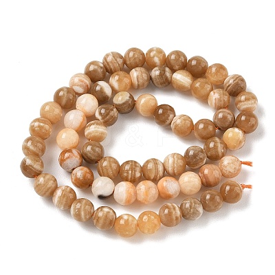 Natural Calcite Beads Strands LS-GG-CBA23C7-A01-6mm-1