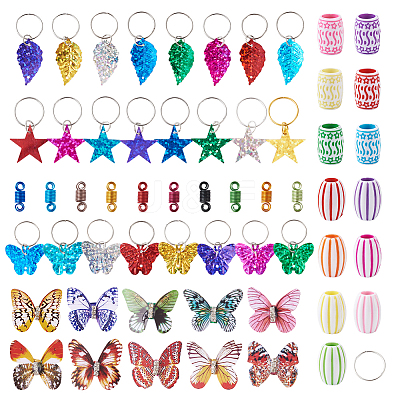 DIY Hair Accessories Kits DIY-TA0002-59-1