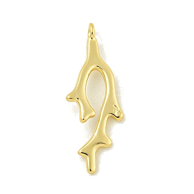 Rack Plating Brass Pendants KK-U029-20G-1