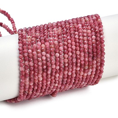 Natural Rhodonite Beads Strands G-P553-G06-01-1