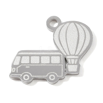 304 Stainless Steel Pendants SA-CBAE30B-03D-P-1