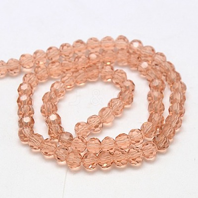 Glass Beads Strands EGLA-J042-8mm-23-1