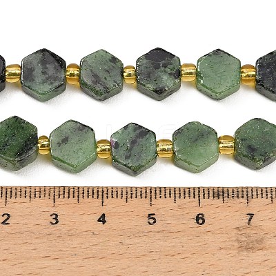Natural Ruby in Zoisite Beads Strands G-F833-B14-01-1