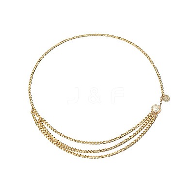 Alloy Sunflower Tassel Sexy Body Chains WG3DFF9-01-1