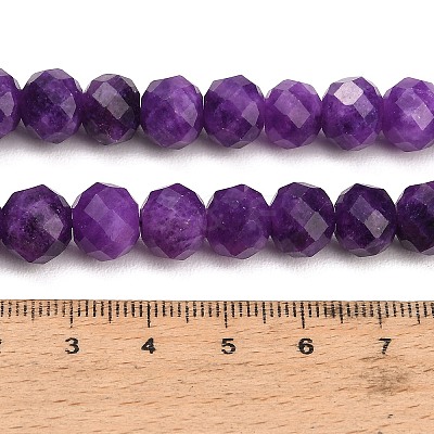 Faceted Dyed Natural White Jade Beads Strands GG-CBAE966-01B-T-1