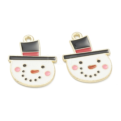 Alloy Enamel Pendants ENAM-J649-19LG-1