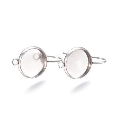 Tarnish Resistant 304 Stainless Steel Dangle Earrings STAS-E474-02A-1