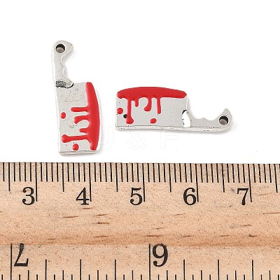 Alloy Enamel Pendants FIND-K024-03C-AS-1
