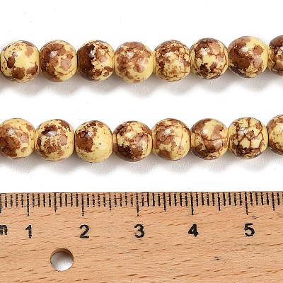 Synthetic Turquoise Beads Strands TURQ-F019-03I-1