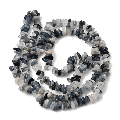 Natura Blue Rutilated Quartz Beads Strands GG-CBAC13F-B02-01-1