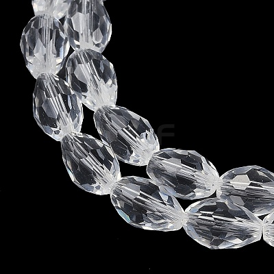 Transparent Glass Beads Strands EGLA-N013-T10mm-D01-1