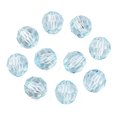 Transparent Acrylic Beads TACR-Q257-12mm-V38-1