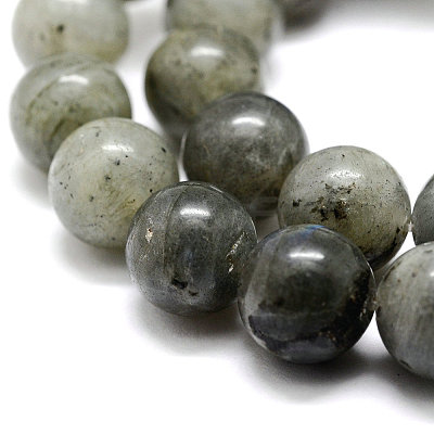 Natural Labradorite Bead Strands X-G-P256-01-6mm-1
