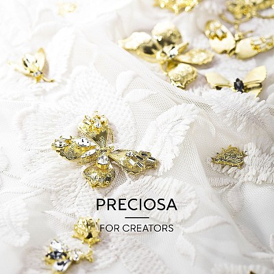 Preciosa® MAXIMA Crystal Fancy Stones Y-PRC-FB7-20020-1