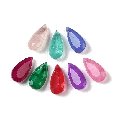 Glass Rhinestone Cabochons GLAA-A013-07D-M-1