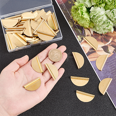 50Pcs Brass Pendants FIND-AR0003-61-1