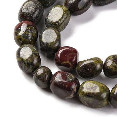 Natural Dragon Blood Beads Strands G-G146-A28-01-1