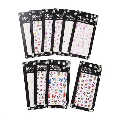 Nail Decals Stickers MRMJ-T092-06-M-1