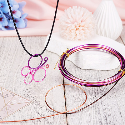 Gradient Color Aluminum Wire AW-TADJ0001-04B-1